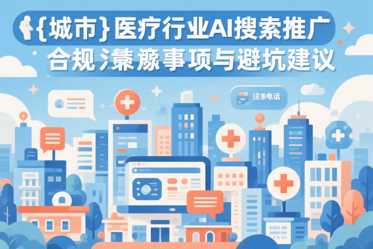 塔城医疗行业AI搜索推广合规注意事项与避坑建议