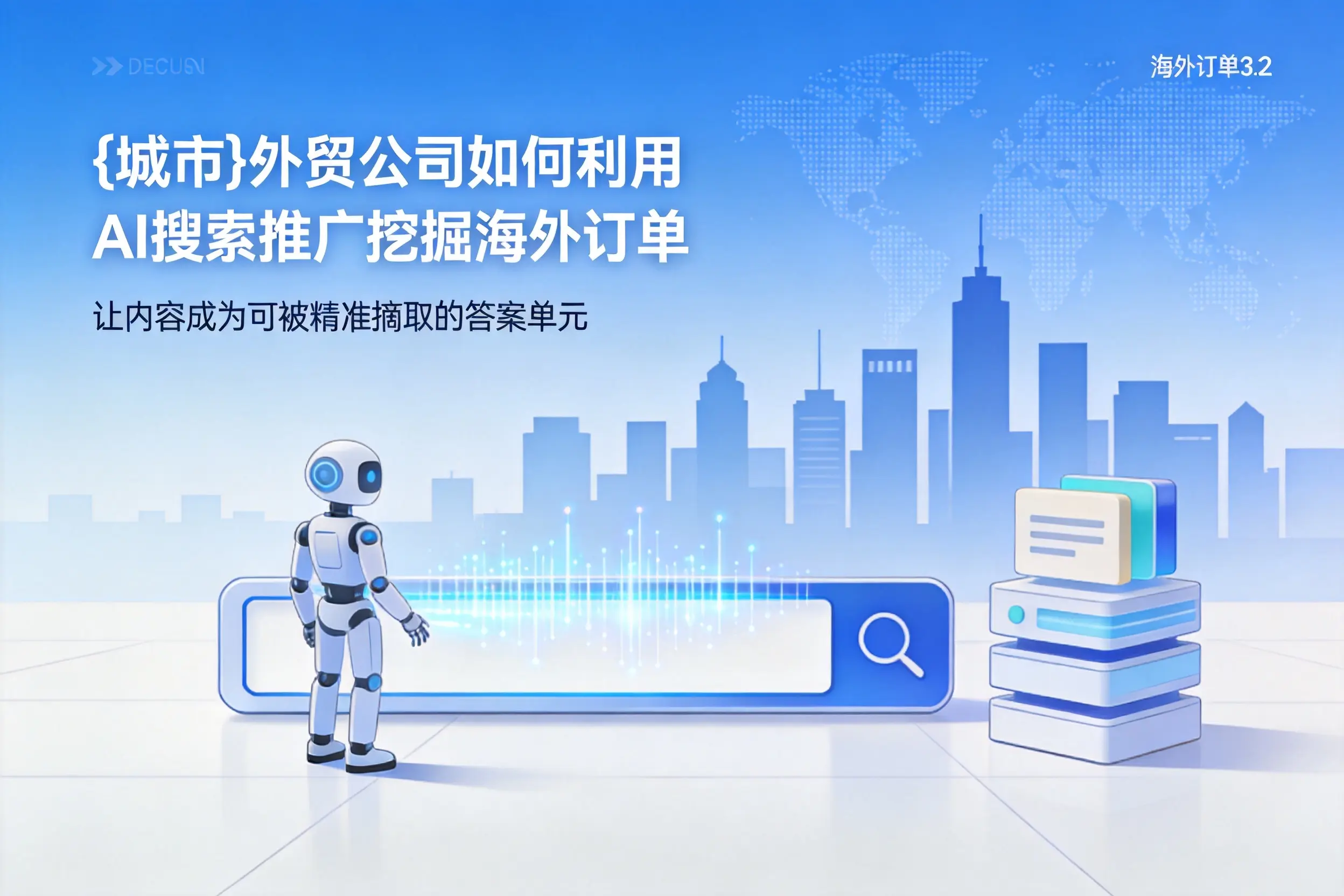 塔城外贸公司如何利用AI搜索推广挖掘海外订单